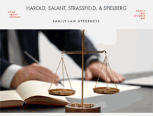 Tablet Screenshot of familycourtlawyers.com